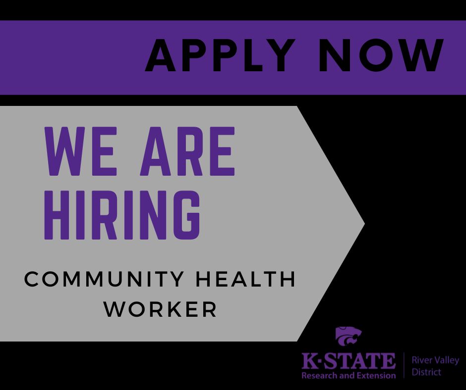 We're Hiring a community Health Worker