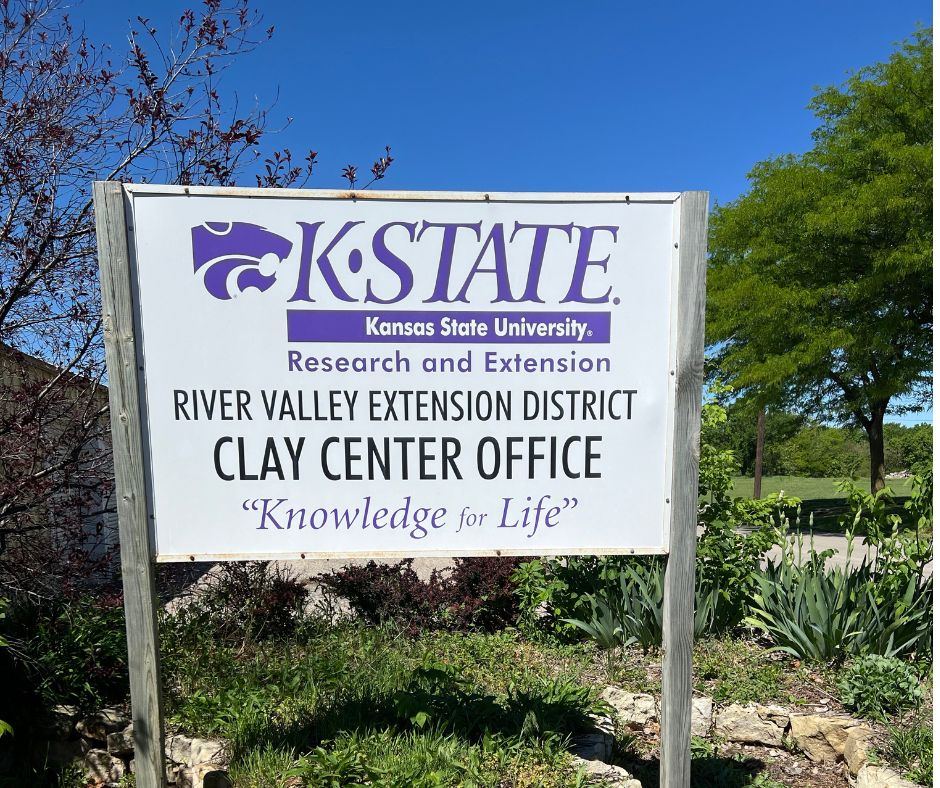 Clay County office sign