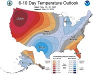 6-10 Day Temperatures, Precipitation