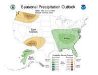 Seasonal Temperatures, Precipitation